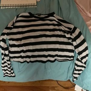 Striped long sleeve shirt